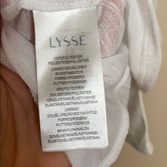 LYSSE White Sleeveless Layered V Neck Top - Picture 5 of 5